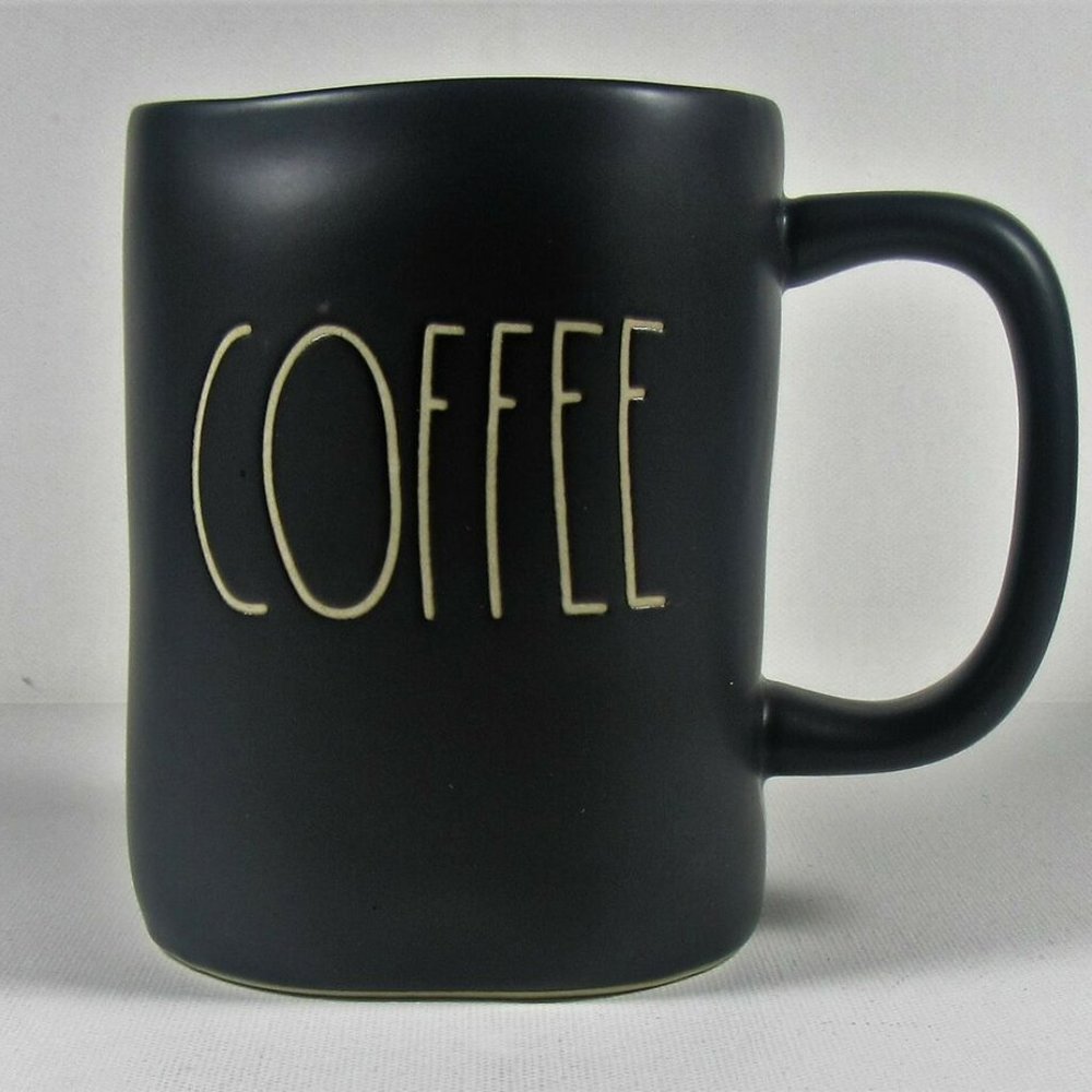 Rae Dunn "Coffee" Black Mug